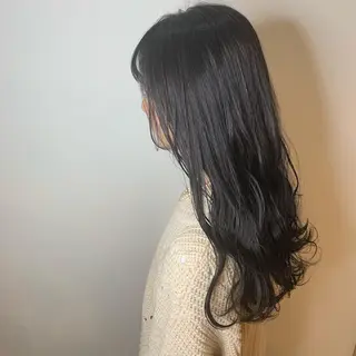 ロング カラー マツオカ マコのヘアスタイル