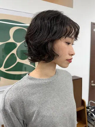 ショート 🌈トップデザイナー 金沢駅近nanamiのヘアスタイル