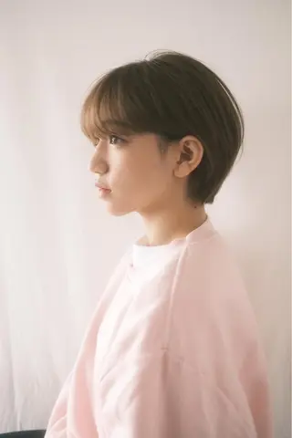 ショート カラー パーマ ショートボブ髪質改善 縮毛矯正のプロ山道潤のヘアスタイル