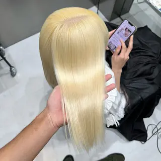 セミロング カラー ✨髪質改善艶カラー✨ リュウトのヘアスタイル