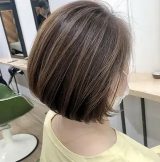 カラー ✨大人ショートヘア ✨ロイのヘアスタイル