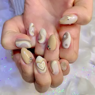 ネイル 3Dアートネイル💗 都築レナのネイルデザイン