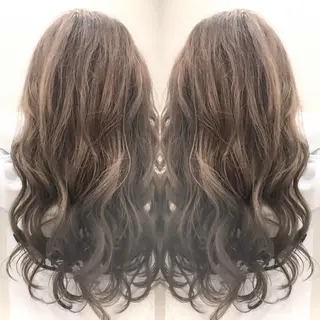 ロング カラー VERDA KENのヘアスタイル