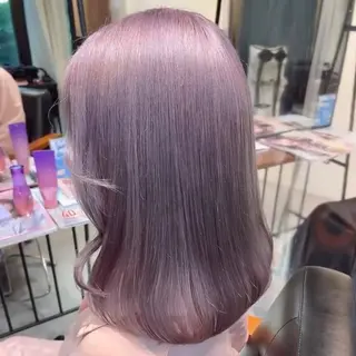 ミディアム カラー ヘアアレンジ ・˚✧すずね˚✧* lucia(ルチア)のマツエク・マツパデザイン