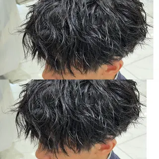 パーマ メンズ 【メンズパーマ✨️ 髪質改善矯正】岩城のヘアスタイル