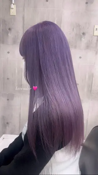 ミディアム カラー ハイトーン/ゆるふわ 🧚𖥔ׁTOMO♡のヘアスタイル