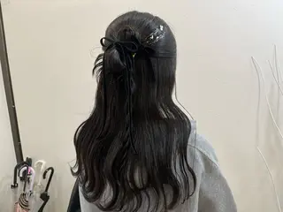 ロング ヘアアレンジ 🦋Yui🦋透明感 /ベージュ/Wカラーのヘアスタイル