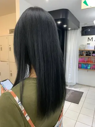 ロング ボブ 西宮北口/みなみのヘアスタイル
