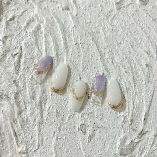 ネイル Silver Lunaのネイルデザイン