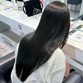 ロング カラー 縮毛矯正/Wカラー /アレンジ🌙あまにのヘアスタイル