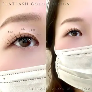マツエク・マツパ MicoNoa Asamiのマツエク・マツパデザイン