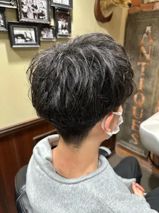 ショート メンズ 尾島 杏香のヘアスタイル