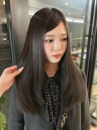 ロング カラー Rosso Hair＆SPA 大橋店所属・yuumi／透明感 カラー♩のヘアスタイル