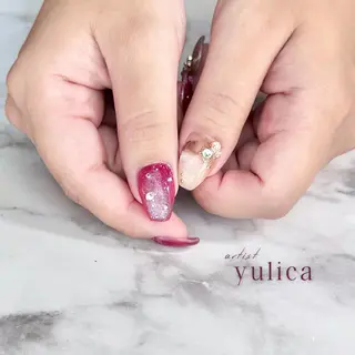 ネイル yulica 【パラジェル取扱店】のネイルデザイン