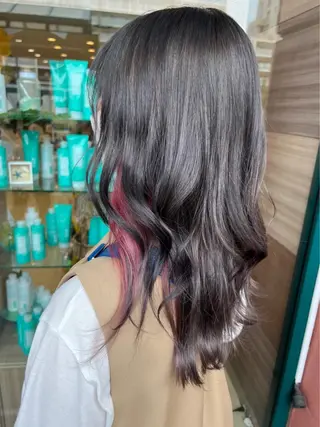 カラー まとまる艶髪艶カラー 🤍内田さわか🎀のヘアスタイル