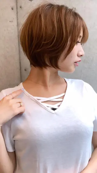 ショート ✨縮毛矯正/髪質改善 錦糸町/松坂拓馬のヘアスタイル