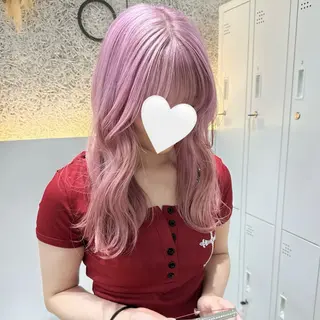 ロング カラー 🌱ブリーチ・透明感 カラー/mapi🦭のヘアスタイル