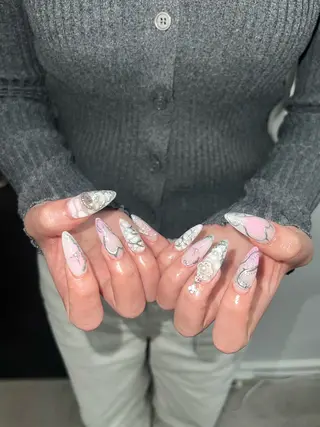 ネイル 海外ネイル🇺🇸 個性派/YUUKAのネイルデザイン