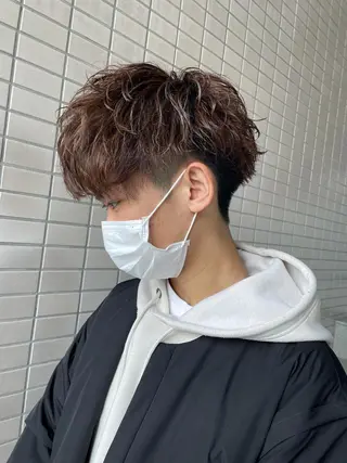 メンズ 大阪美容師 井上智博のヘアスタイル
