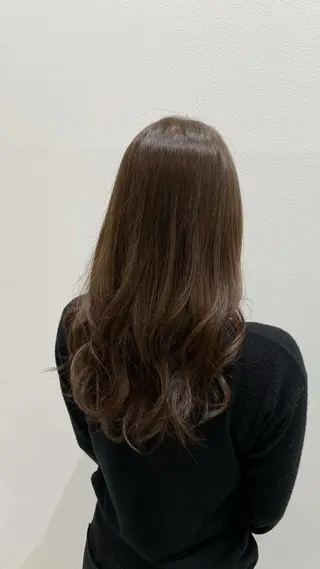 ロング パーマモデル募集🌈 森脇帆南のヘアスタイル