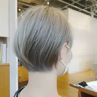 ショート カラー 髪質改善🌸縮毛矯正 専門家💖後藤のヘアスタイル