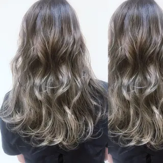 セミロング カラー メンズヘア特化 崎田 成人のヘアスタイル