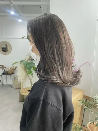 ミディアム カラー ヘアアレンジ ひなの .のその他イメージ