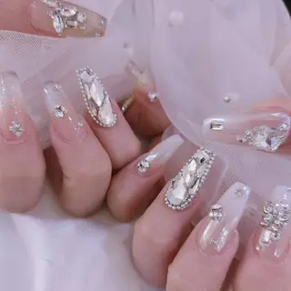 ネイル 梅田🦄中崎町🩵 u n o 0 1のネイルデザイン