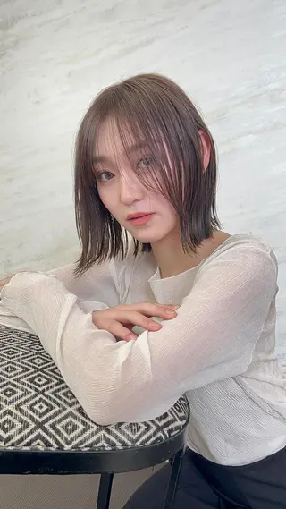 ミディアム laf hair所属・ショート＆ボブ ヒロシのヘアスタイル