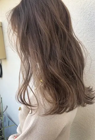 ロング カラー Pia ツボイ ケイタのヘアスタイル