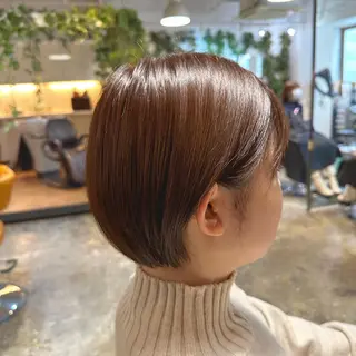 ショート カラー ヘアアレンジ 🇰🇷韓国スタイル レイヤー/ayanaのヘアスタイル