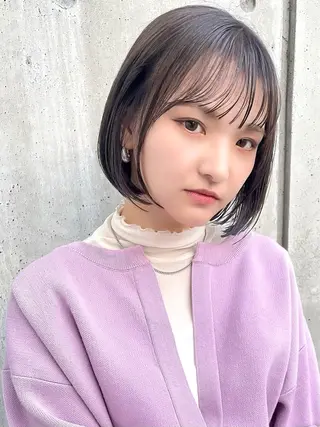 ショート ayaka 縮毛矯正レイヤーのヘアスタイル
