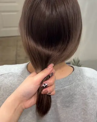 ミディアム カット/カラーモデル 募集/sayakaのヘアスタイル