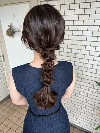 ヘアアレンジ 大人可愛いヘアメイク 💋🧚‍♀️しずかのヘアスタイル
