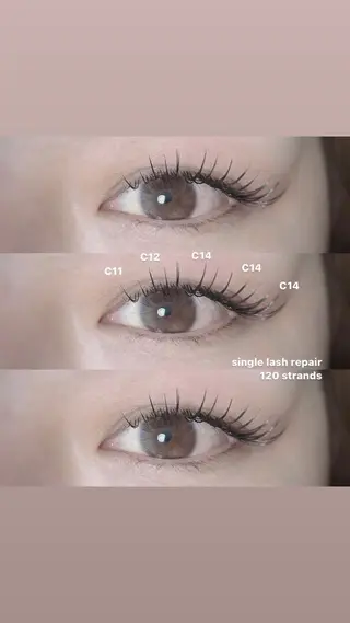 マツエク・マツパ eye salon markのマツエク・マツパデザイン