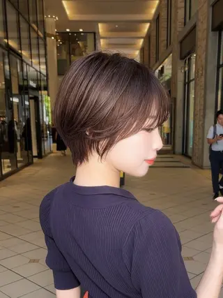 ショート 吉原 星稀のヘアスタイル