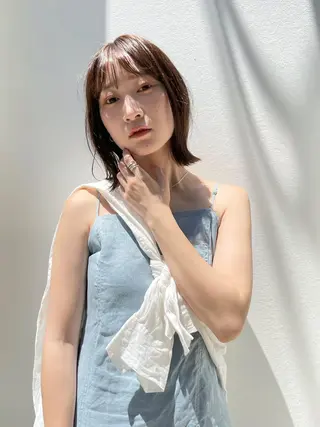 ミディアム 山本 晶大のヘアスタイル