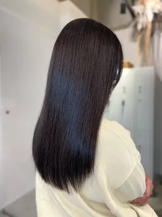 セミロング カラー スタイリスト /YUNAのヘアスタイル