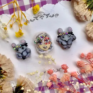 ネイル 3Dアートネイル💗 都築レナのネイルデザイン