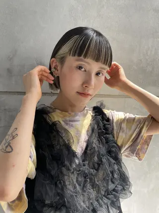 ショート 一ノ瀬 暁のヘアスタイル