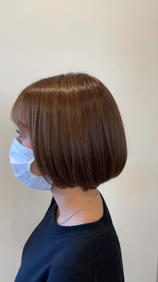 ショート カノエ下関熊野店 /スタッフモデルのヘアスタイル