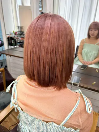 ミディアム カラー メンズパーマ 髪質改善☆有馬のヘアスタイル