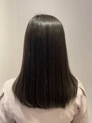 ミディアム カラー ナチュラル🧡可愛い MINAMIのヘアスタイル