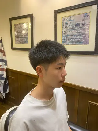 ショート 對馬 虎太郎のヘアスタイル