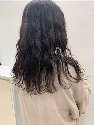 ミディアム カラー パーマ ヘアアレンジ メンズ 似合わせパーマ/ kazuのヘアスタイル