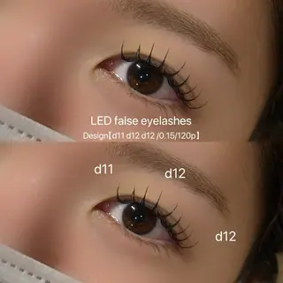 マツエク・マツパ LABEL NATSUKAのマツエク・マツパデザイン