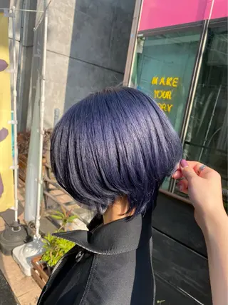 ショート ブリーチ/艶🌟 /カット/misaのヘアスタイル