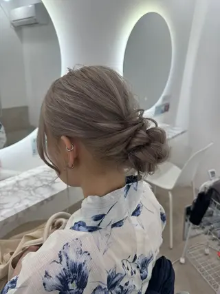 ヘアアレンジ 梅田Lolonois miuのヘアスタイル