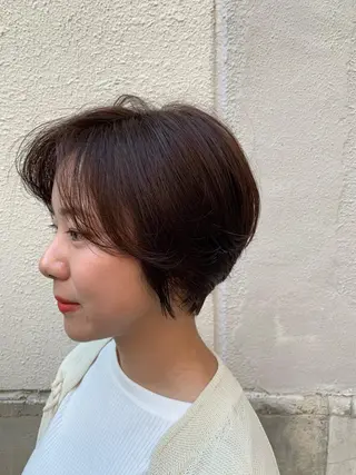 ショート 落合 優樹のヘアスタイル