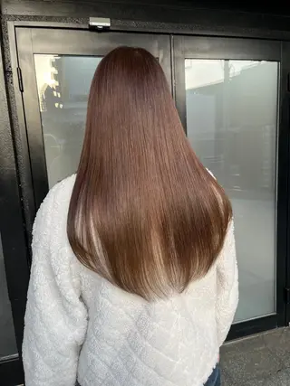 ロング カラー ブリーチ/髪質改善 Norikaのヘアスタイル